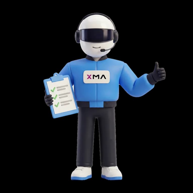 Our mascot as the account manager